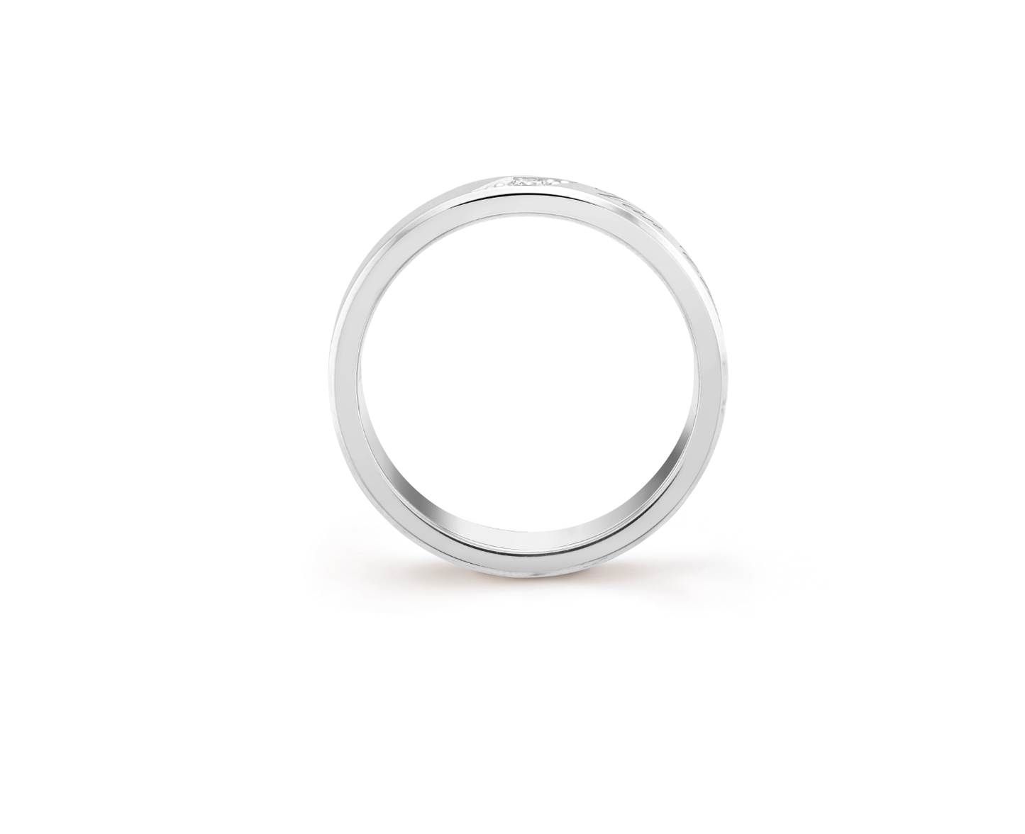 Minimalist Diamond-Accented Ring