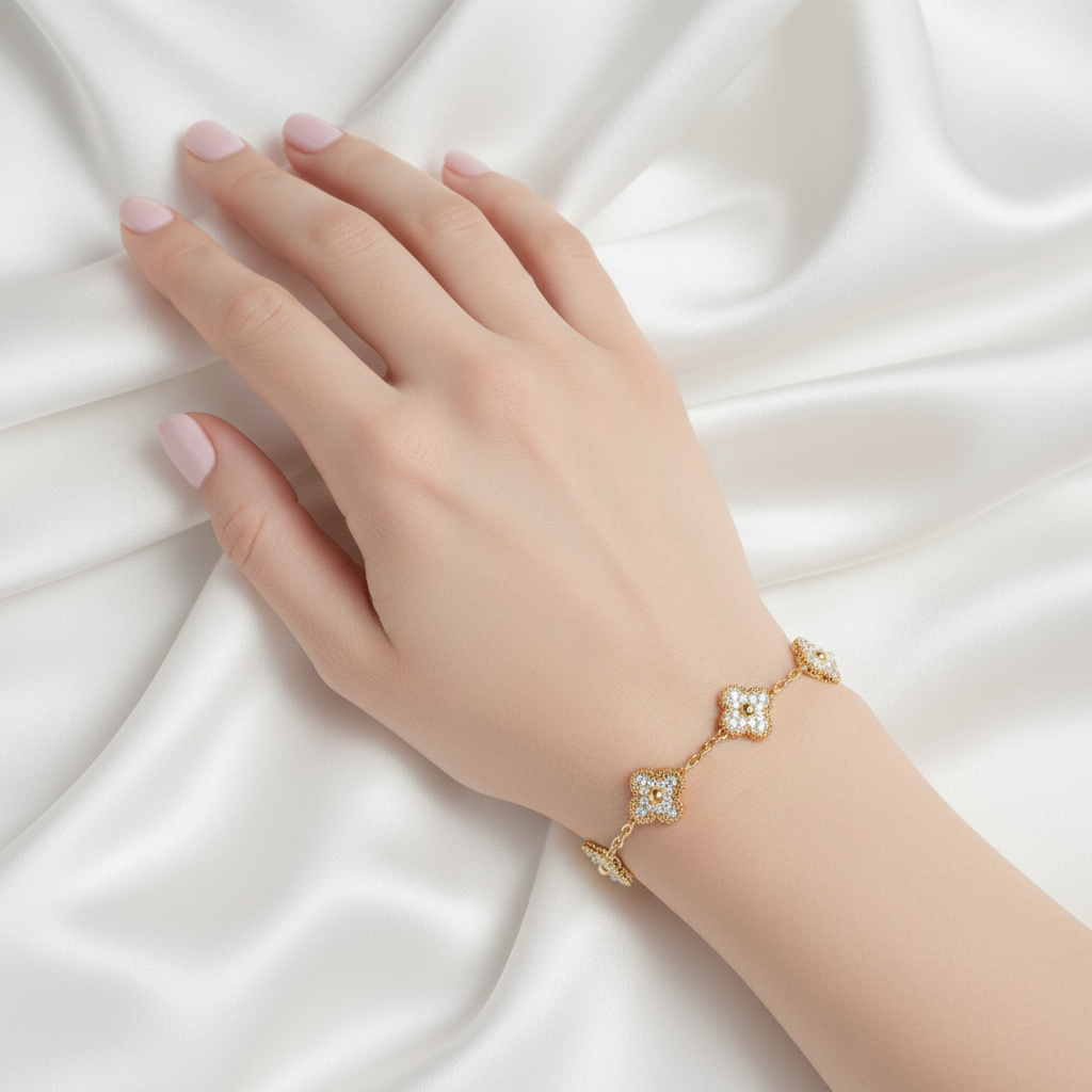 Clover Diamond Bracelet