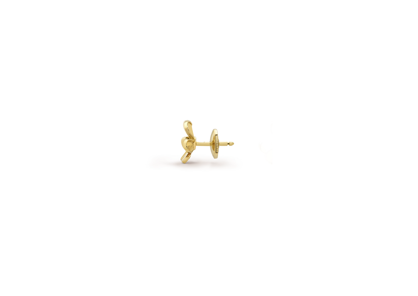 Clover Diamond Stud Earrings